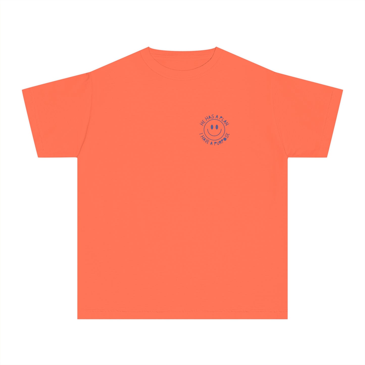 Youth Smiley Face Midweight Tee