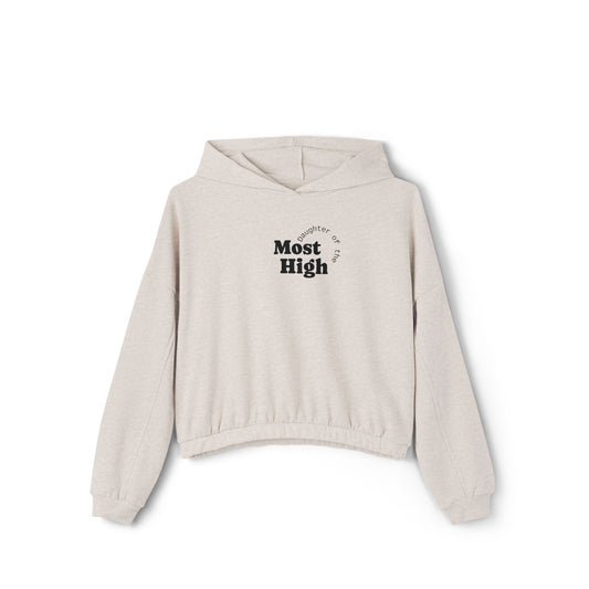 Women's Cinched Bottom Hoodie"Daughter of the Most High"