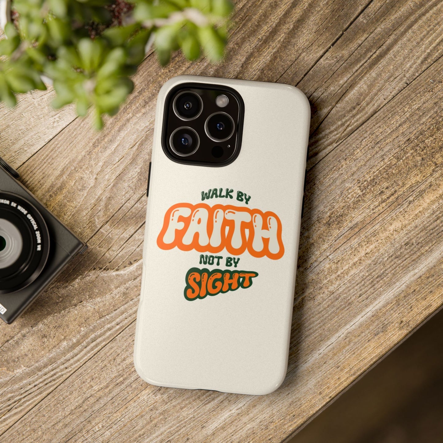 Faith-Inspired Phone Case "Walk by Faith"