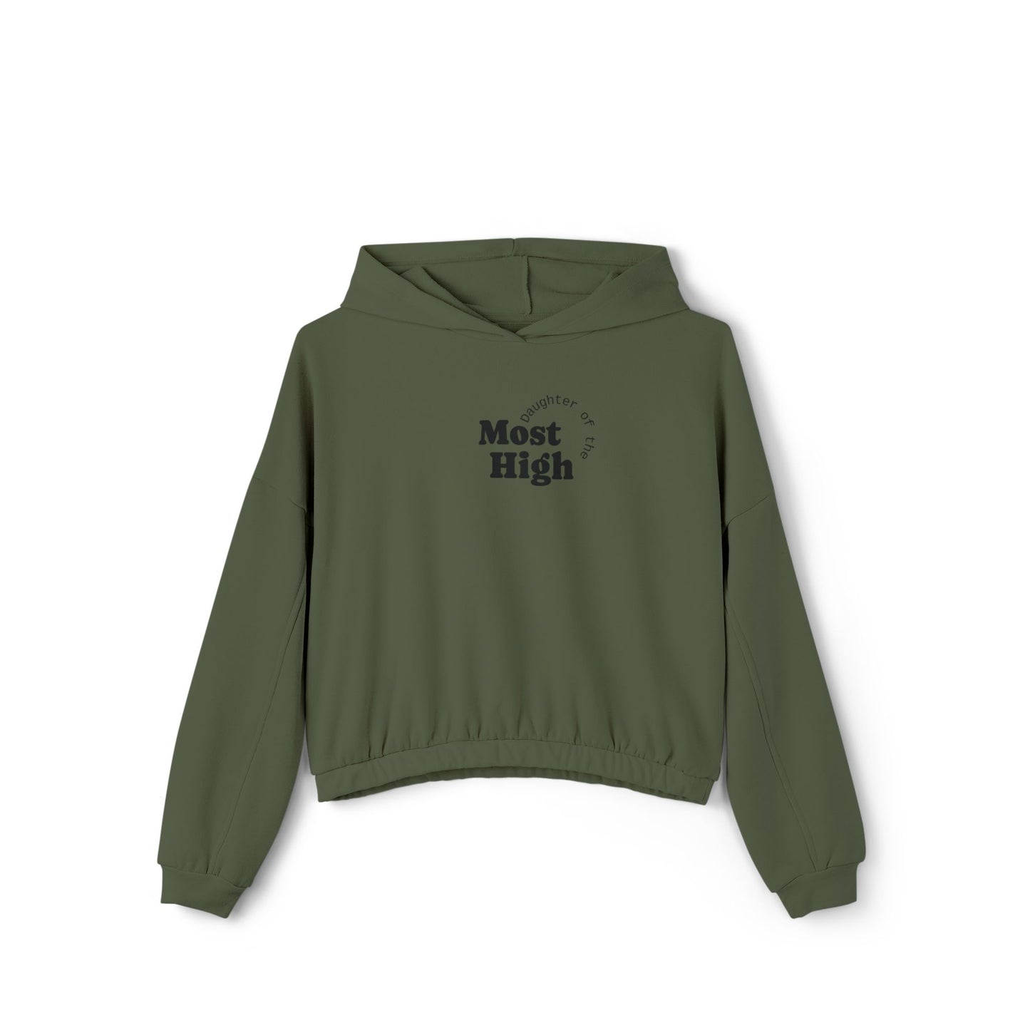 Women's Cinched Bottom Hoodie"Daughter of the Most High"