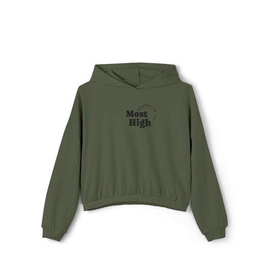 Women's Cinched Bottom Hoodie"Daughter of the Most High"