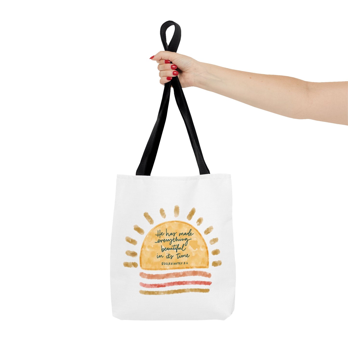 Inspirational Sun Tote Bag