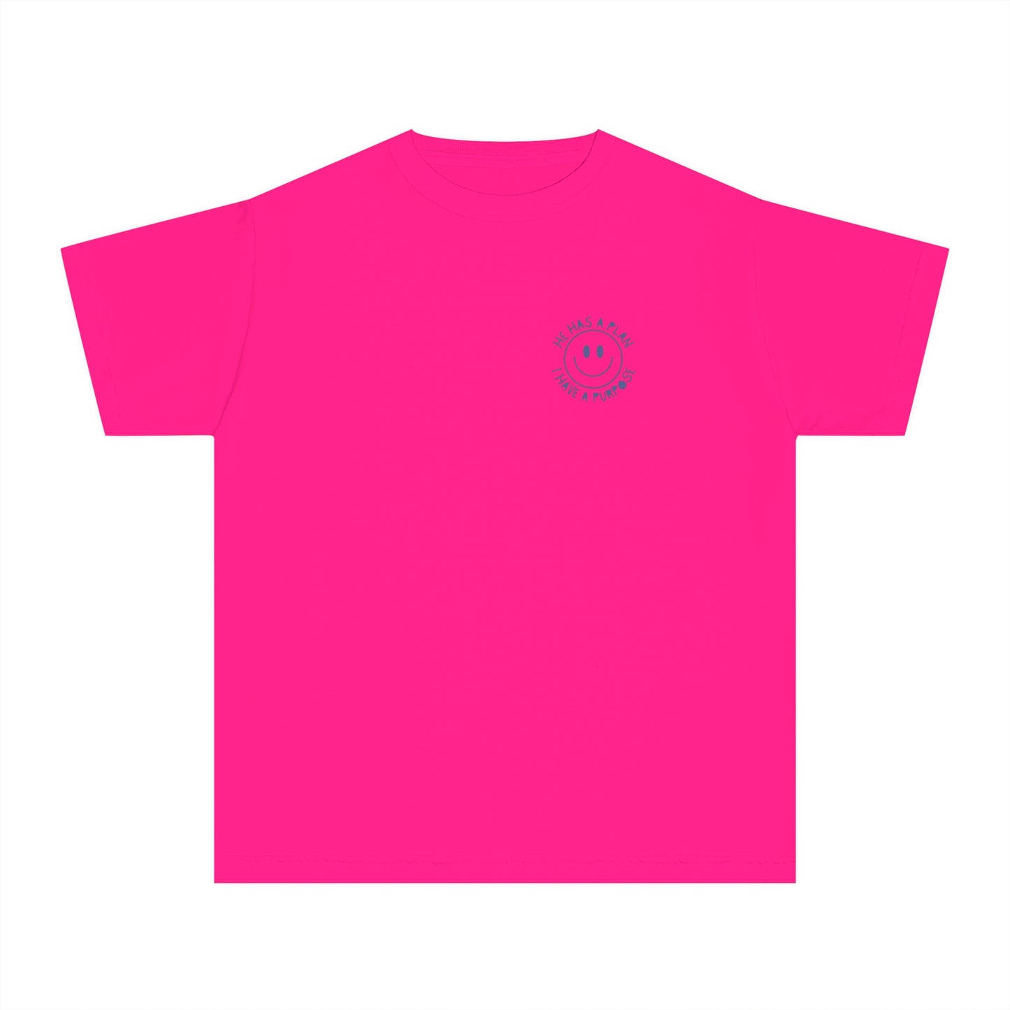 Youth Smiley Face Midweight Tee