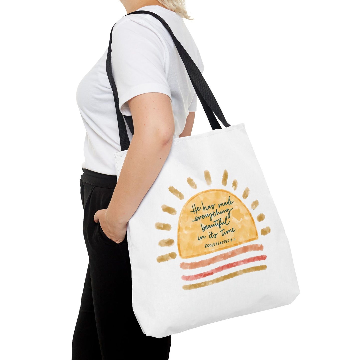 Inspirational Sun Tote Bag