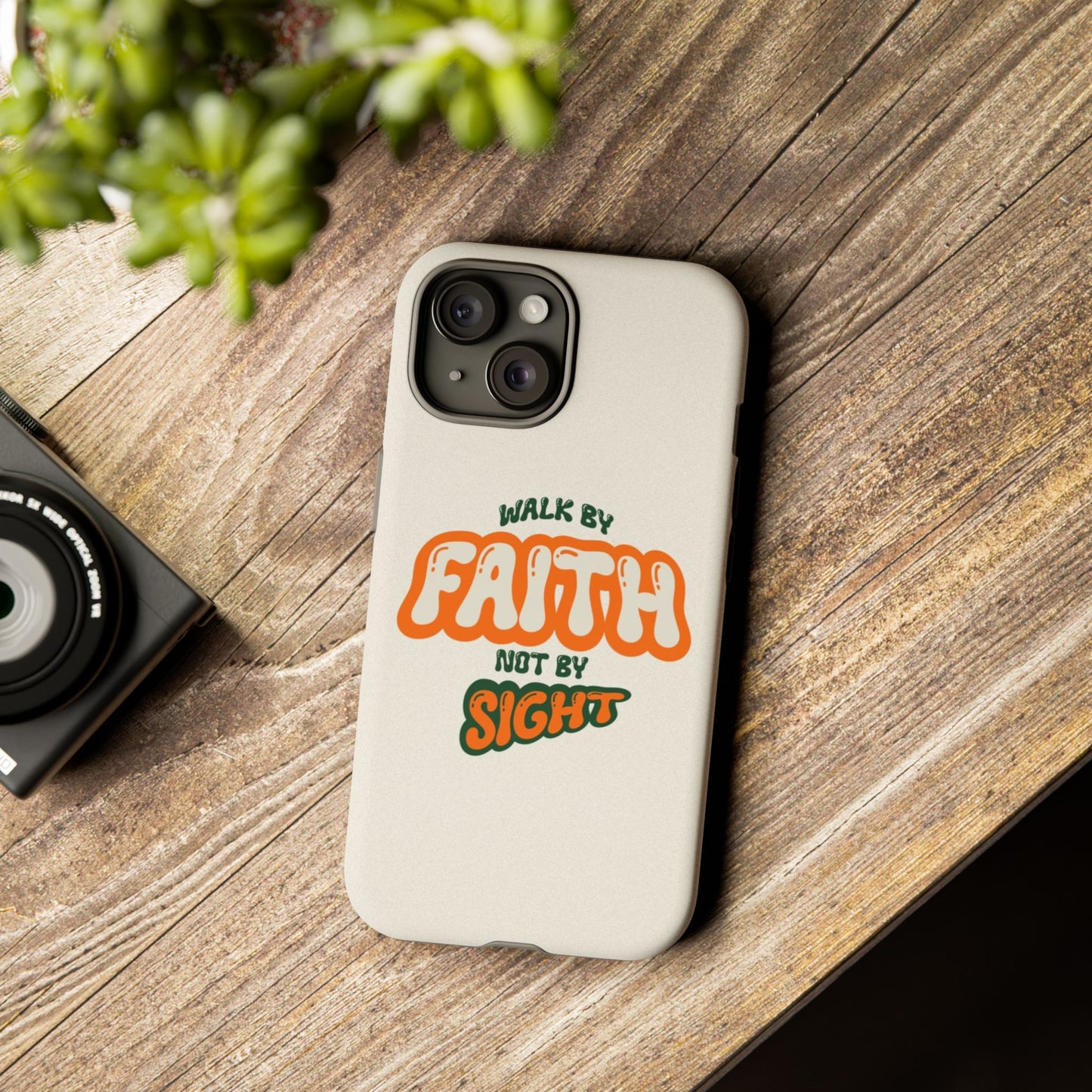 Faith-Inspired Phone Case "Walk by Faith"