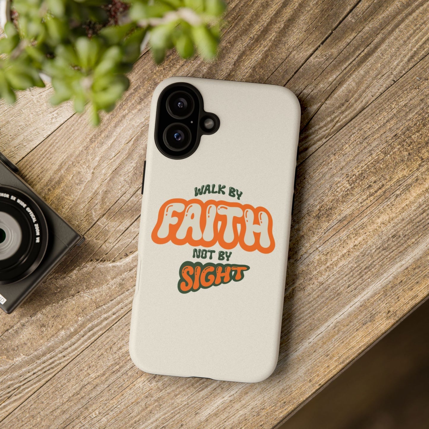 Faith-Inspired Phone Case "Walk by Faith"