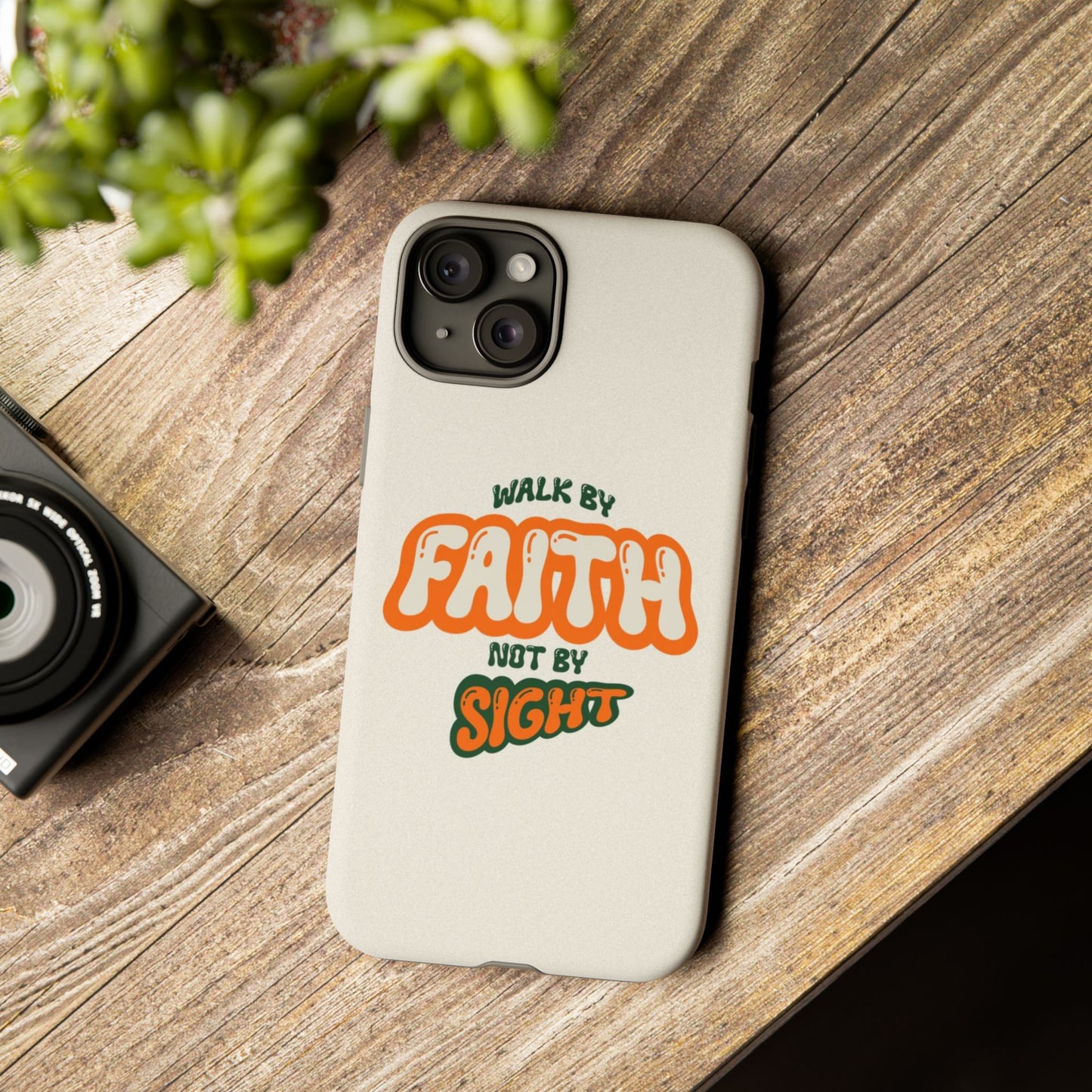 Faith-Inspired Phone Case "Walk by Faith"