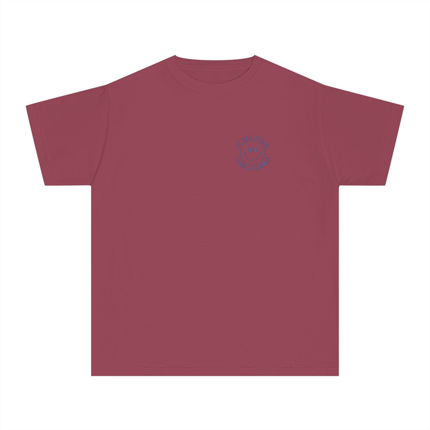 Youth Smiley Face Midweight Tee