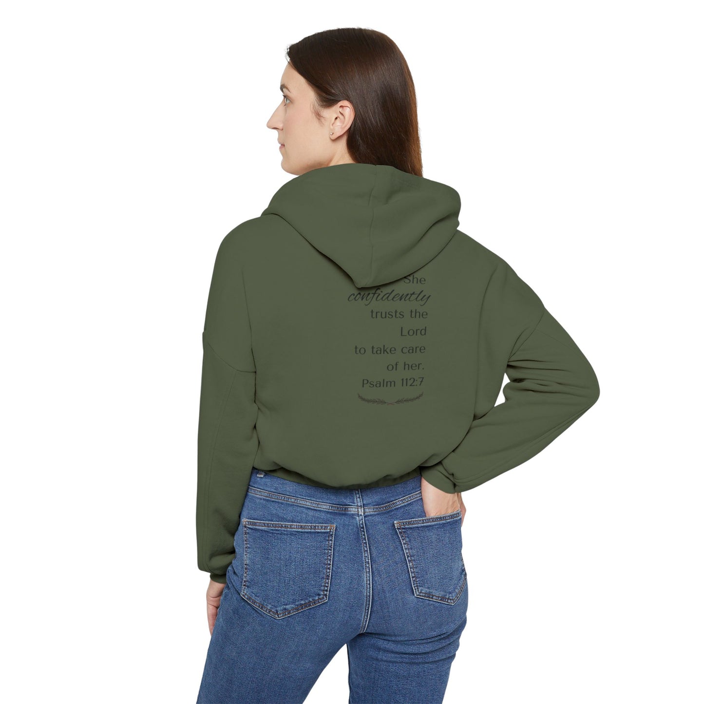 Women's Cinched Bottom Hoodie"Daughter of the Most High"