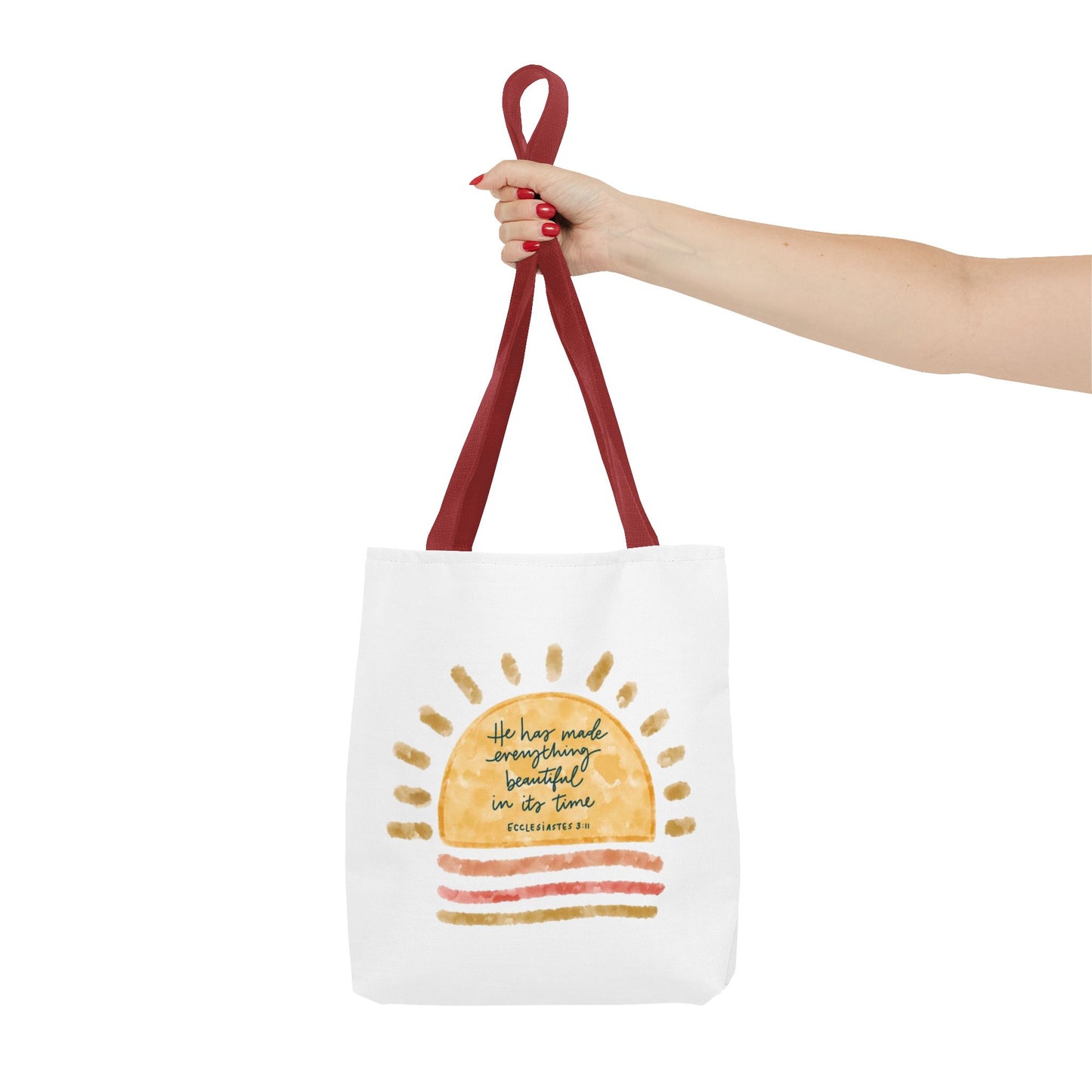 Inspirational Sun Tote Bag