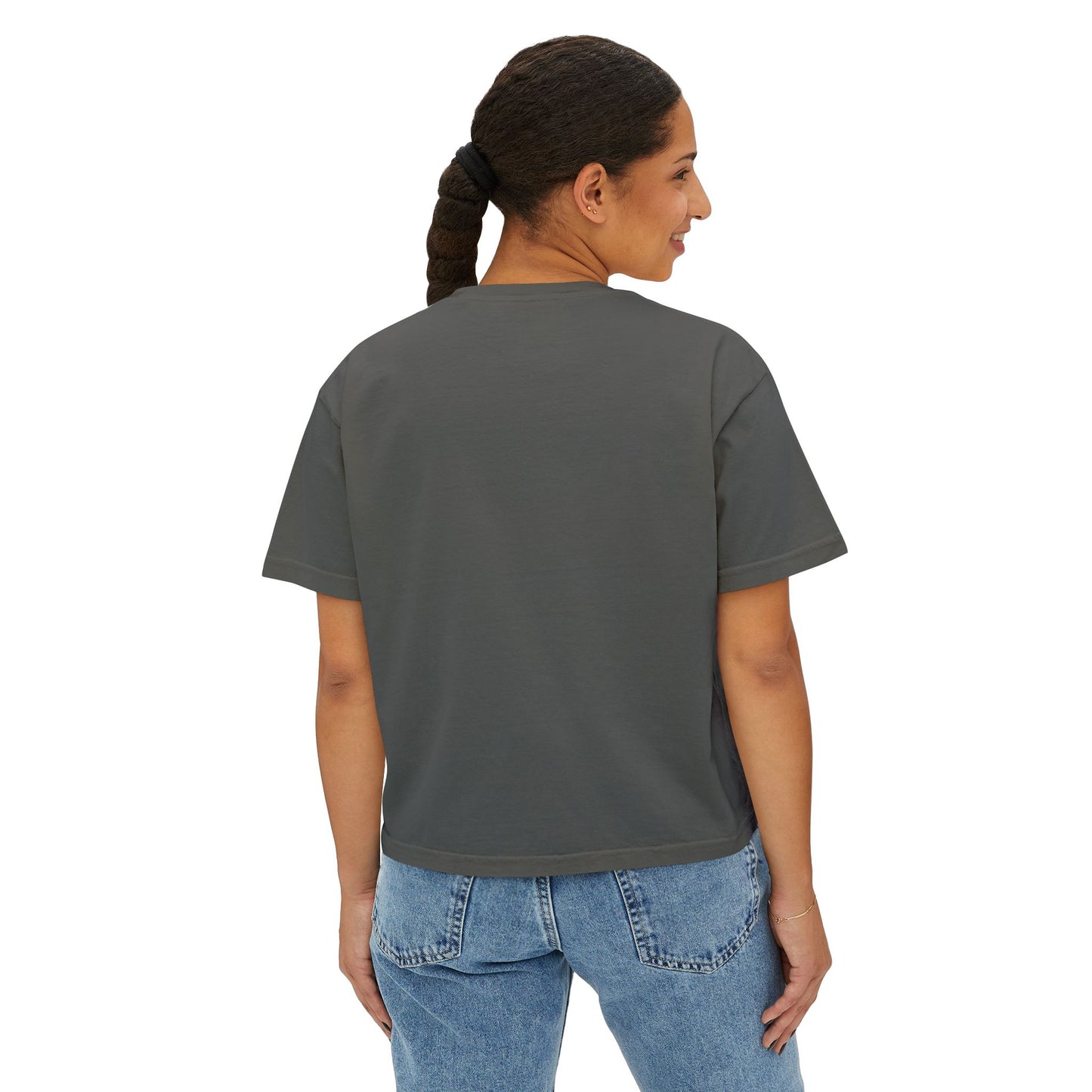 Women's Boxy "Faith" Tee