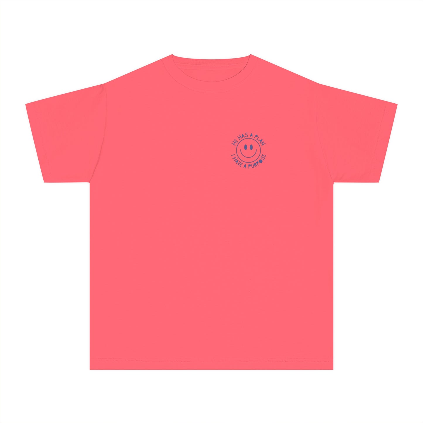 Youth Smiley Face Midweight Tee