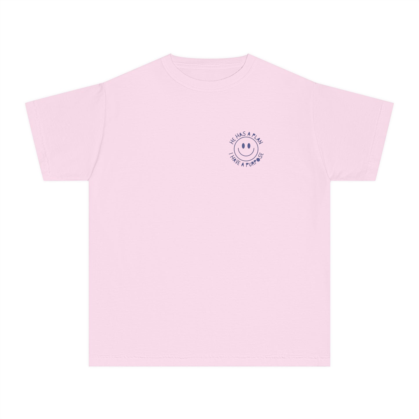 Youth Smiley Face Midweight Tee
