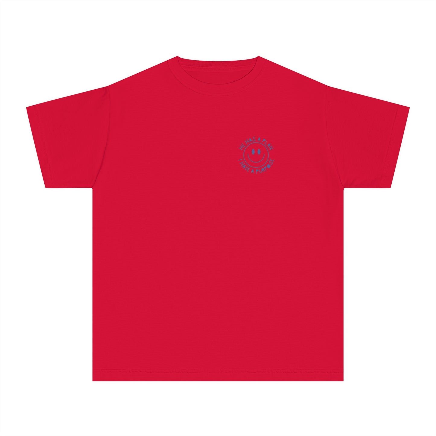 Youth Smiley Face Midweight Tee