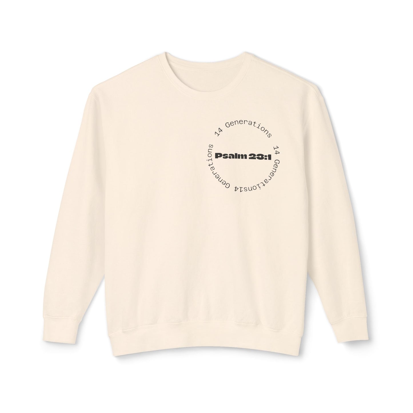 Lightweight Crewneck Psalm 23 Sweatshirt