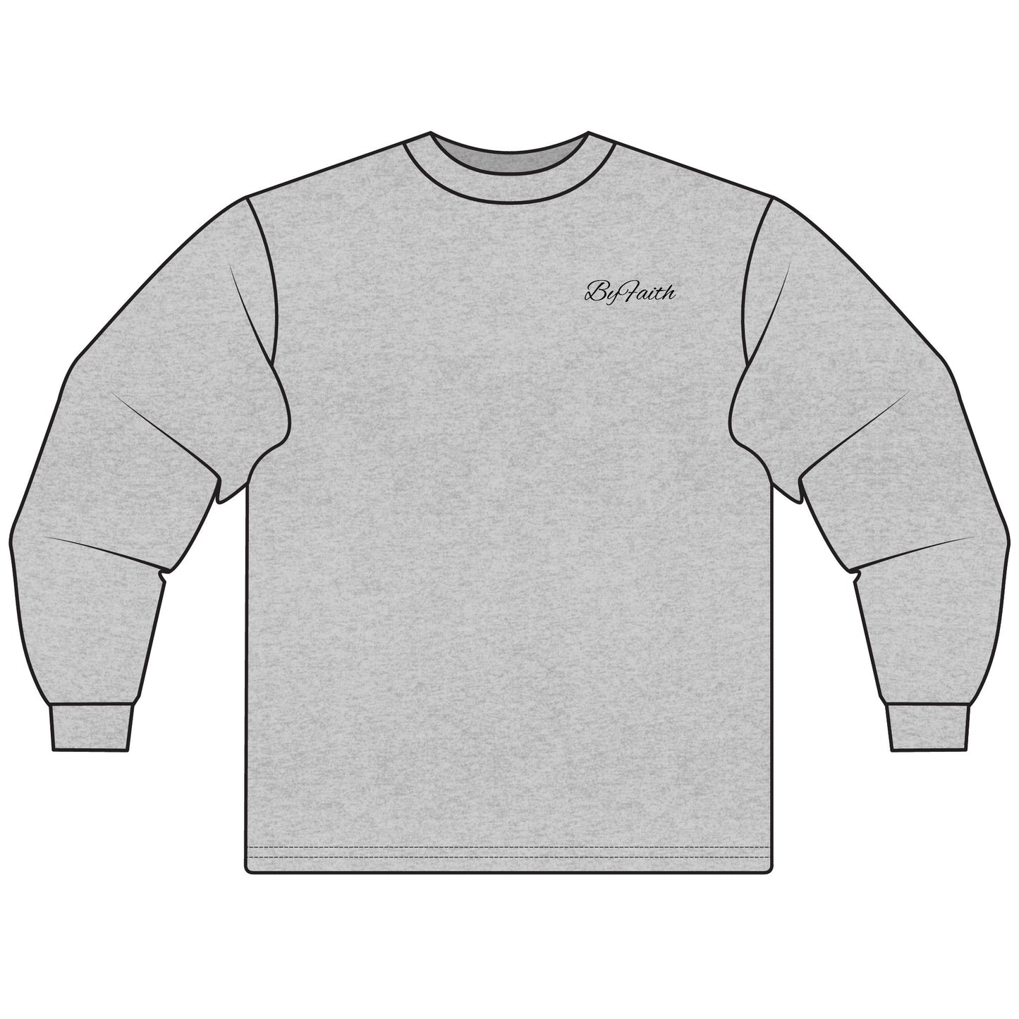 Gold Lion and Lamb Long Sleeve T-Shirt