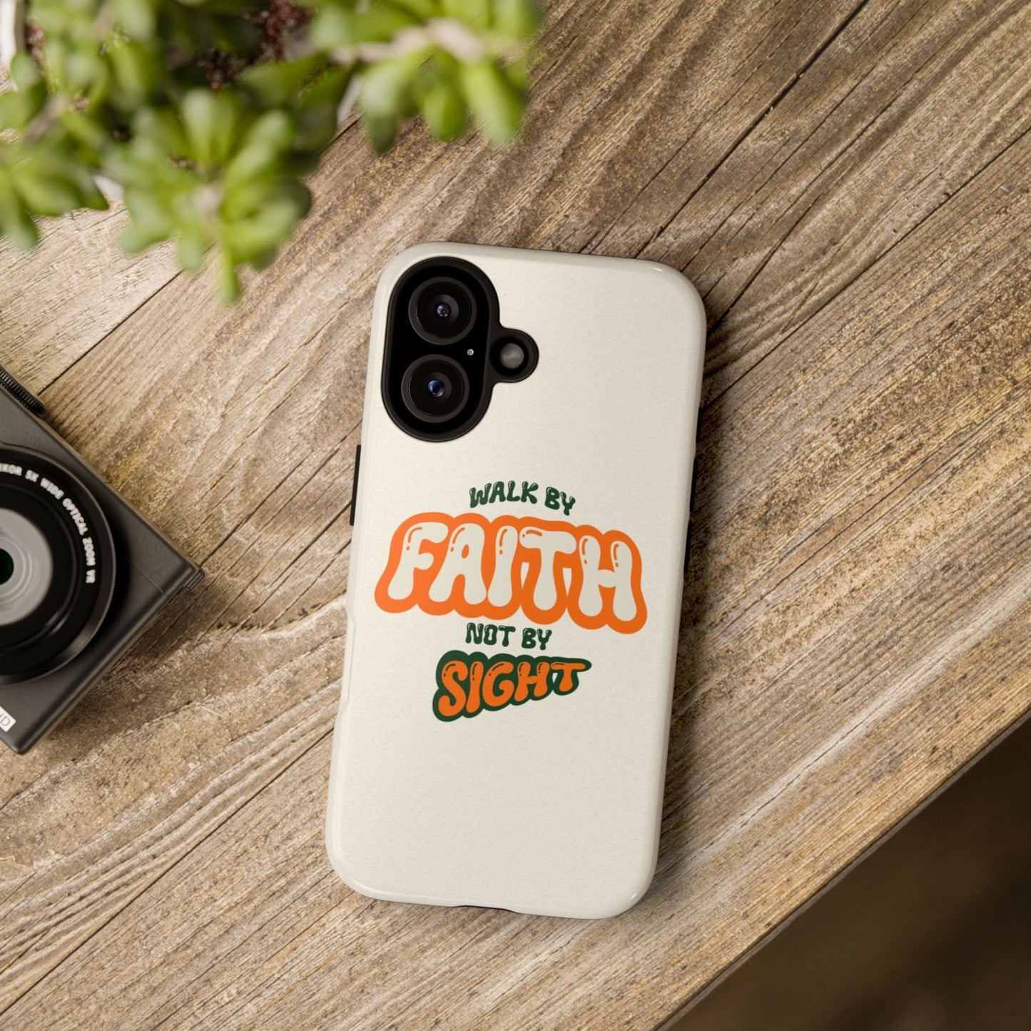Faith-Inspired Phone Case "Walk by Faith"