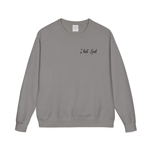 Comfort Wash Crewneck Sweatshirt "But God"