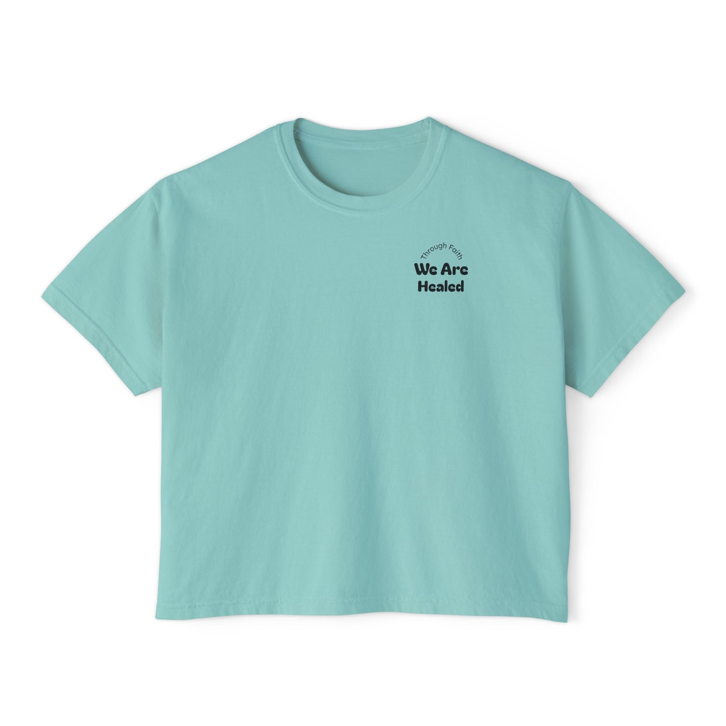 Women's Boxy "Faith" Tee