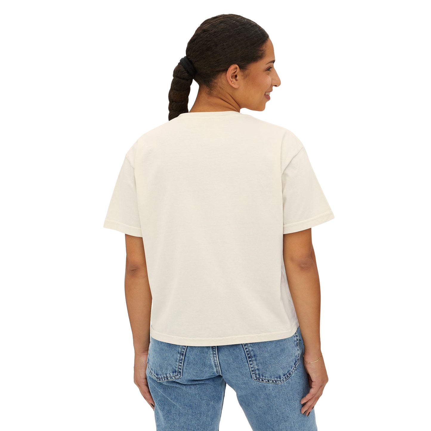 Women's Boxy "Faith" Tee