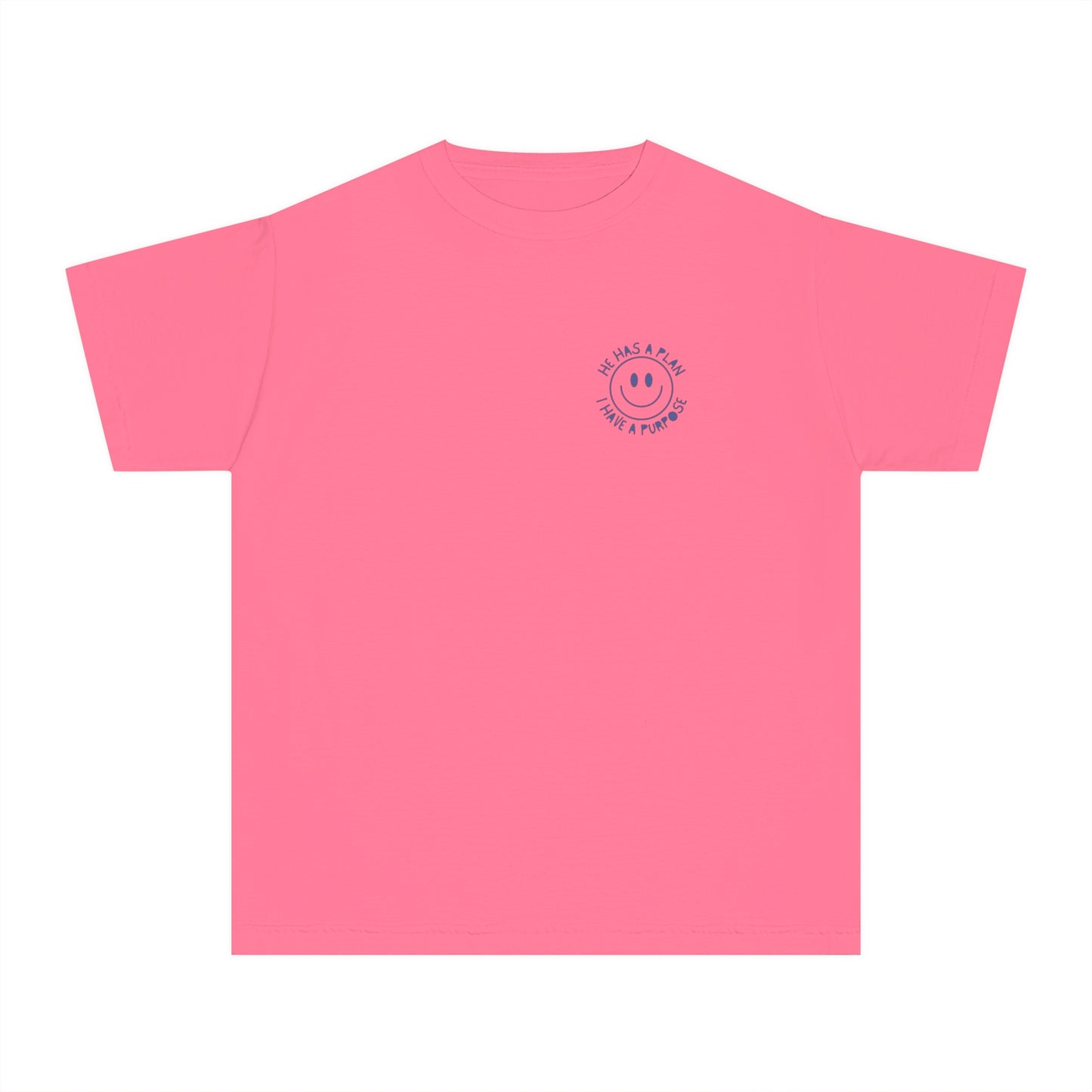 Youth Smiley Face Midweight Tee