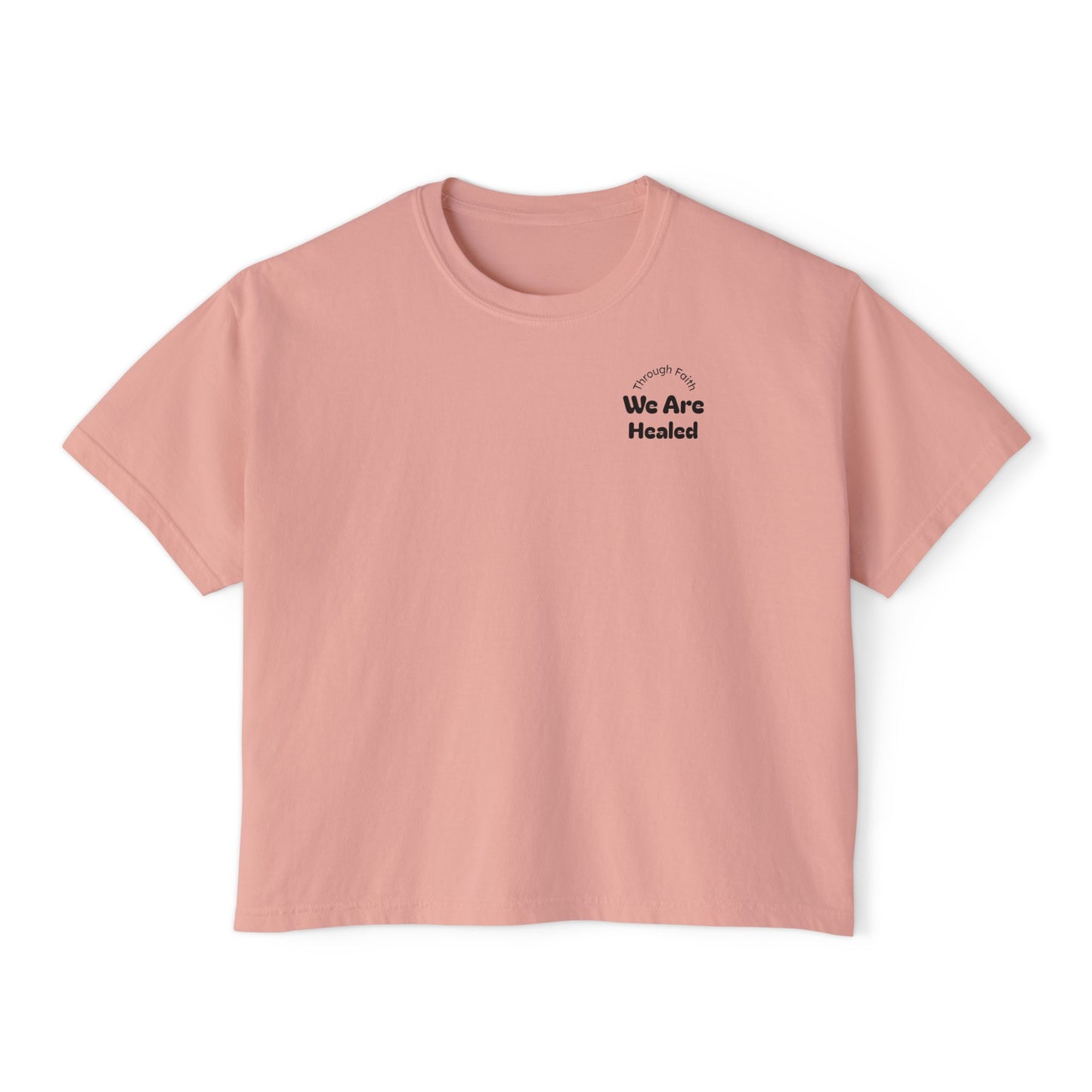 Women's Boxy "Faith" Tee