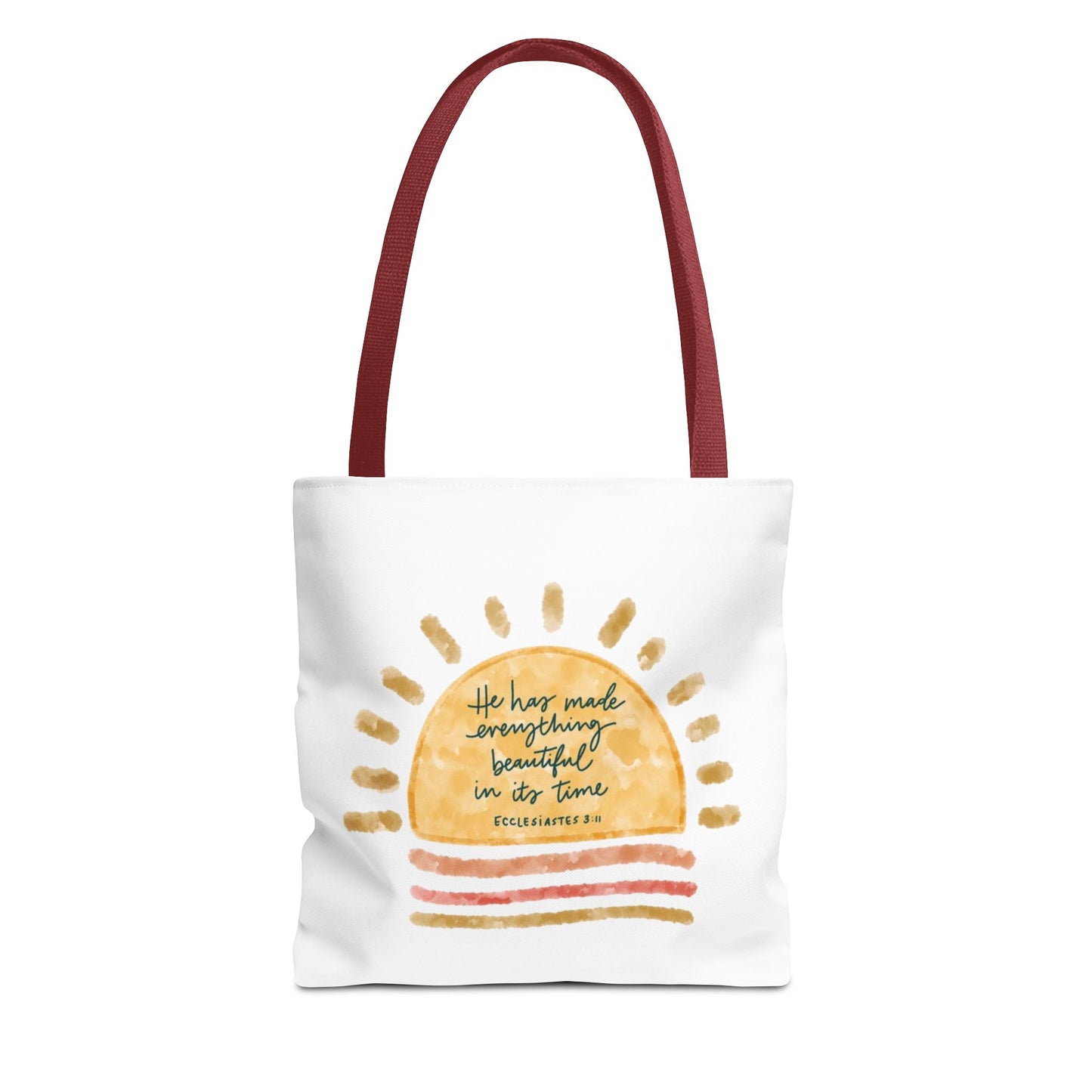 Inspirational Sun Tote Bag