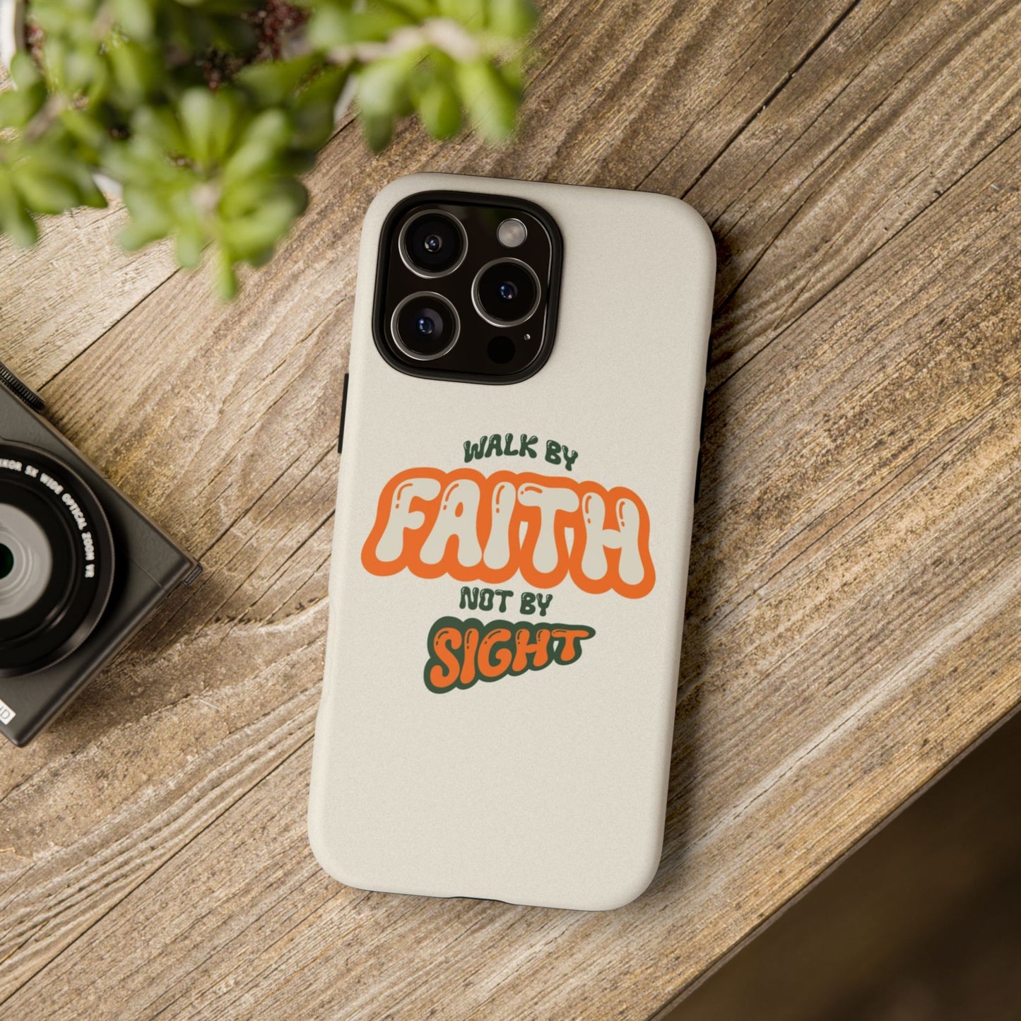 Faith-Inspired Phone Case "Walk by Faith"
