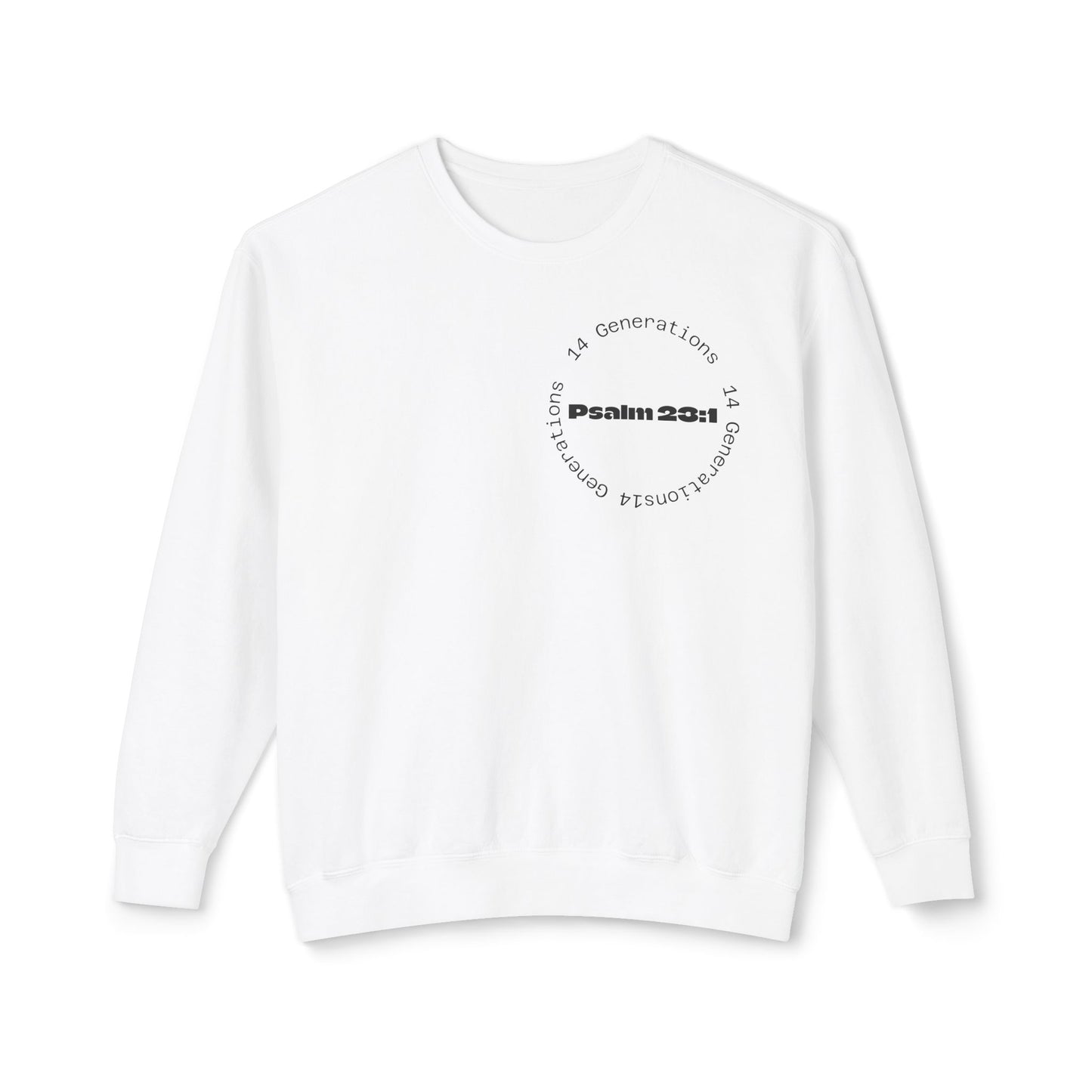 Lightweight Crewneck Psalm 23 Sweatshirt