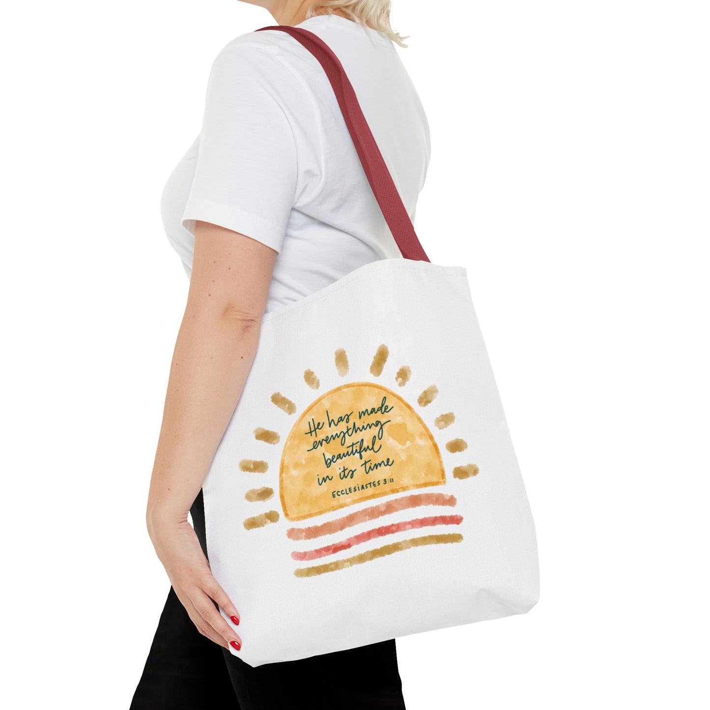 Inspirational Sun Tote Bag