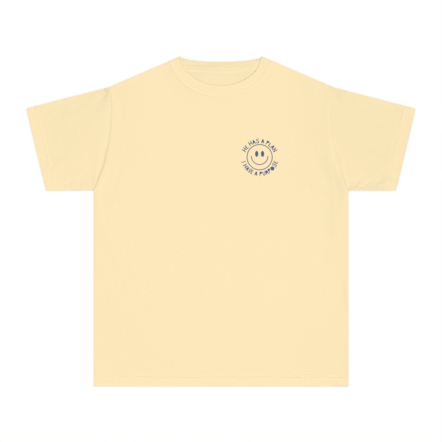 Youth Smiley Face Midweight Tee