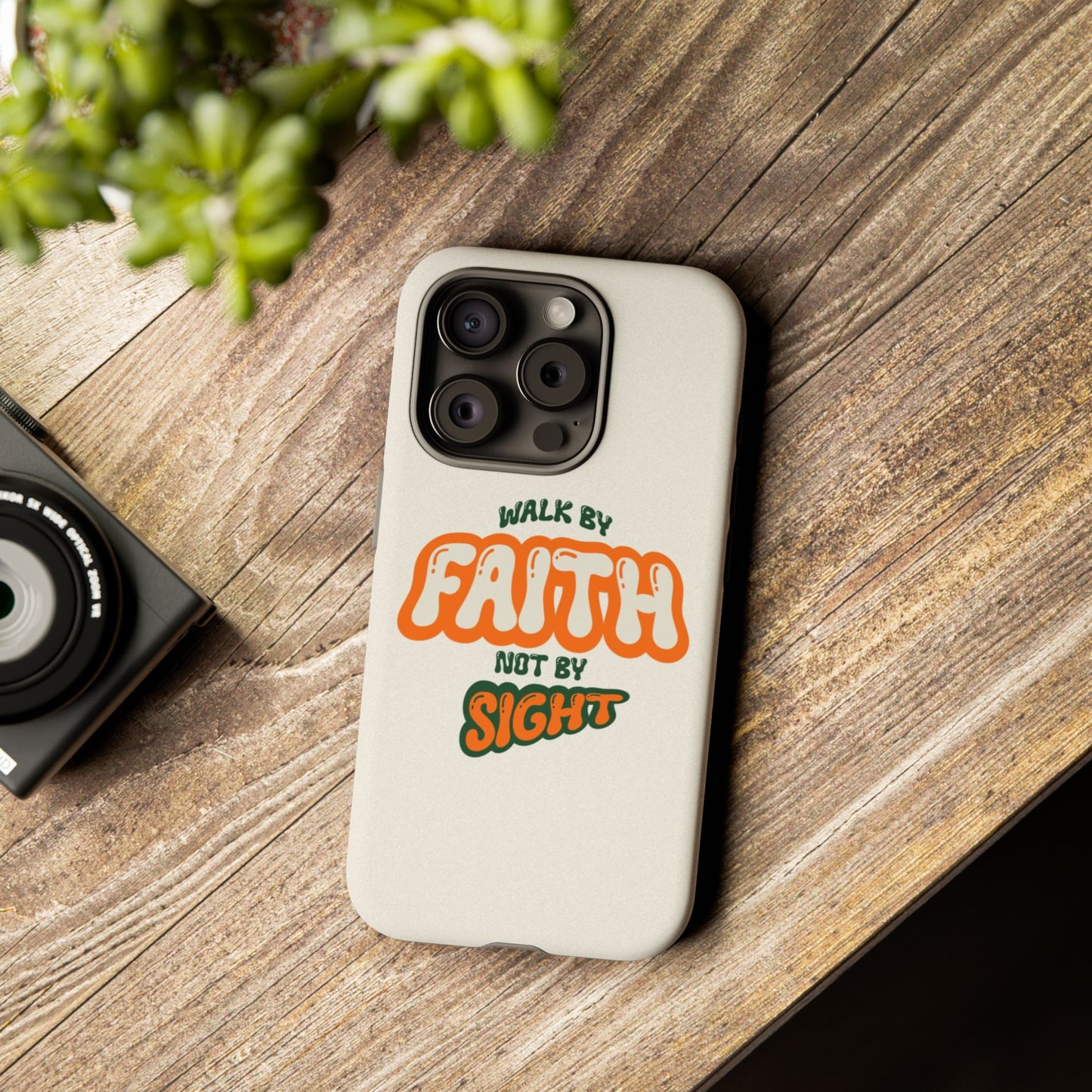 Faith-Inspired Phone Case "Walk by Faith"