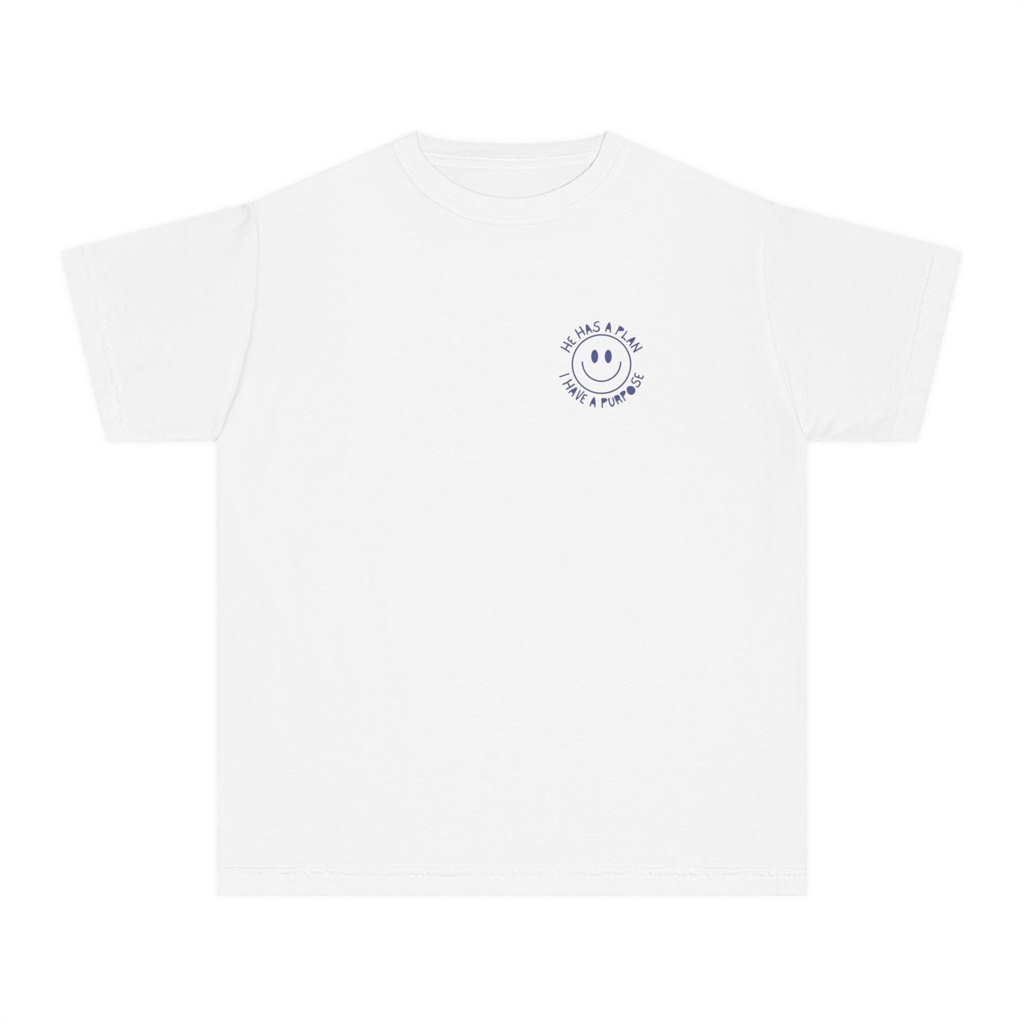 Youth Smiley Face Midweight Tee