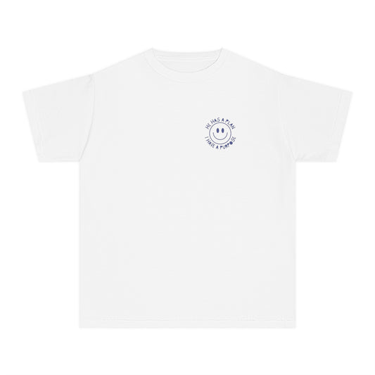 Youth Smiley Face Midweight Tee