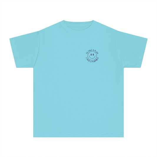 Youth Smiley Face Midweight Tee