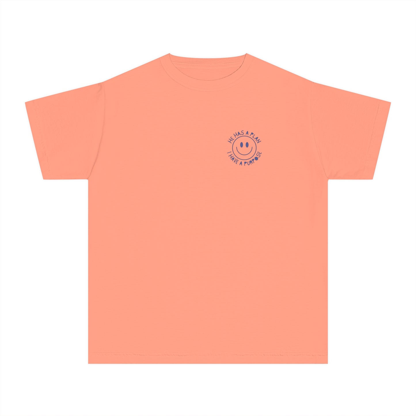 Youth Smiley Face Midweight Tee