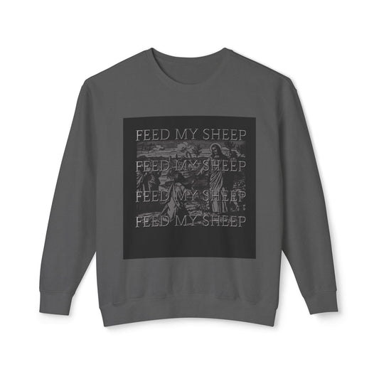 Crewneck Sweatshirt - "Feed My Sheep"