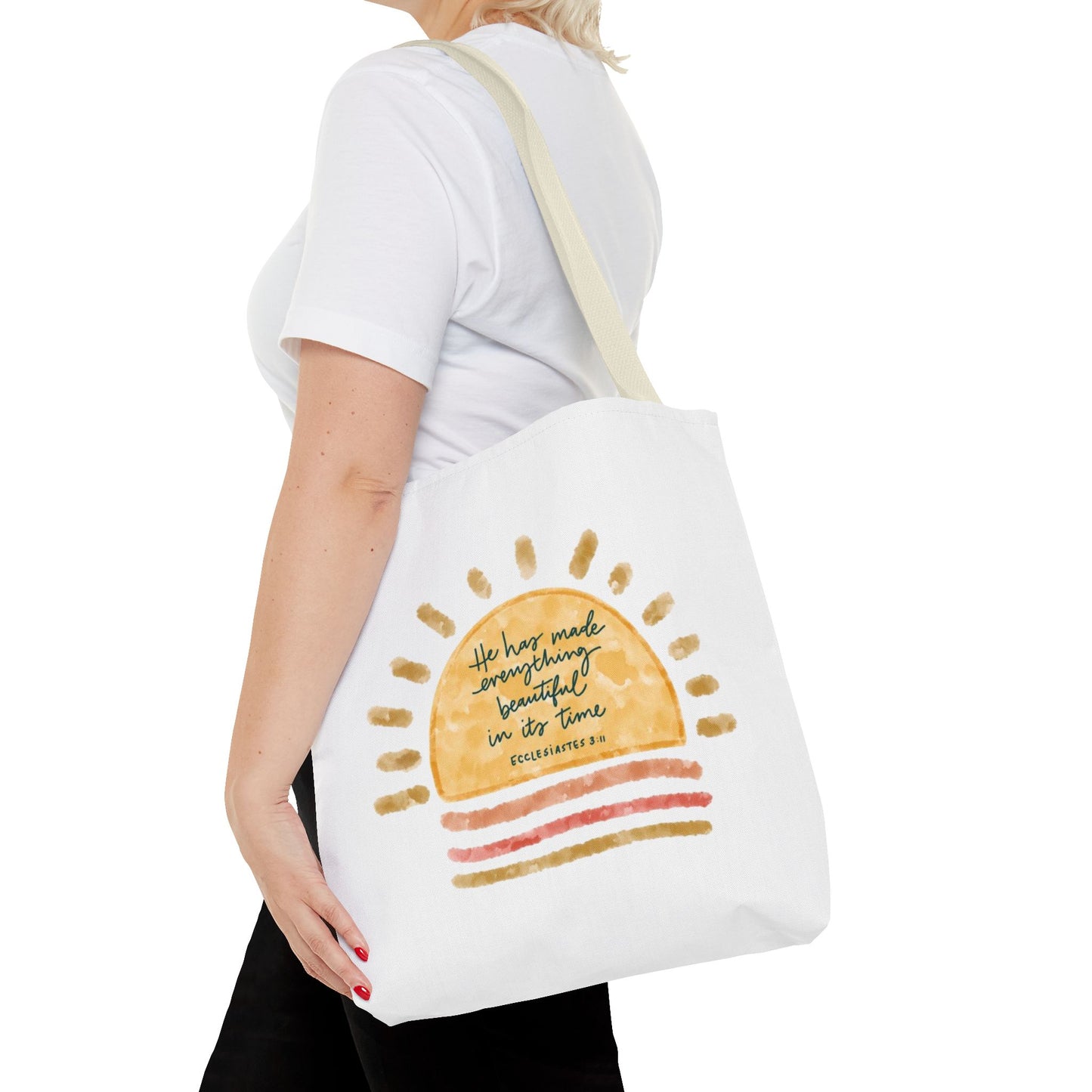 Inspirational Sun Tote Bag