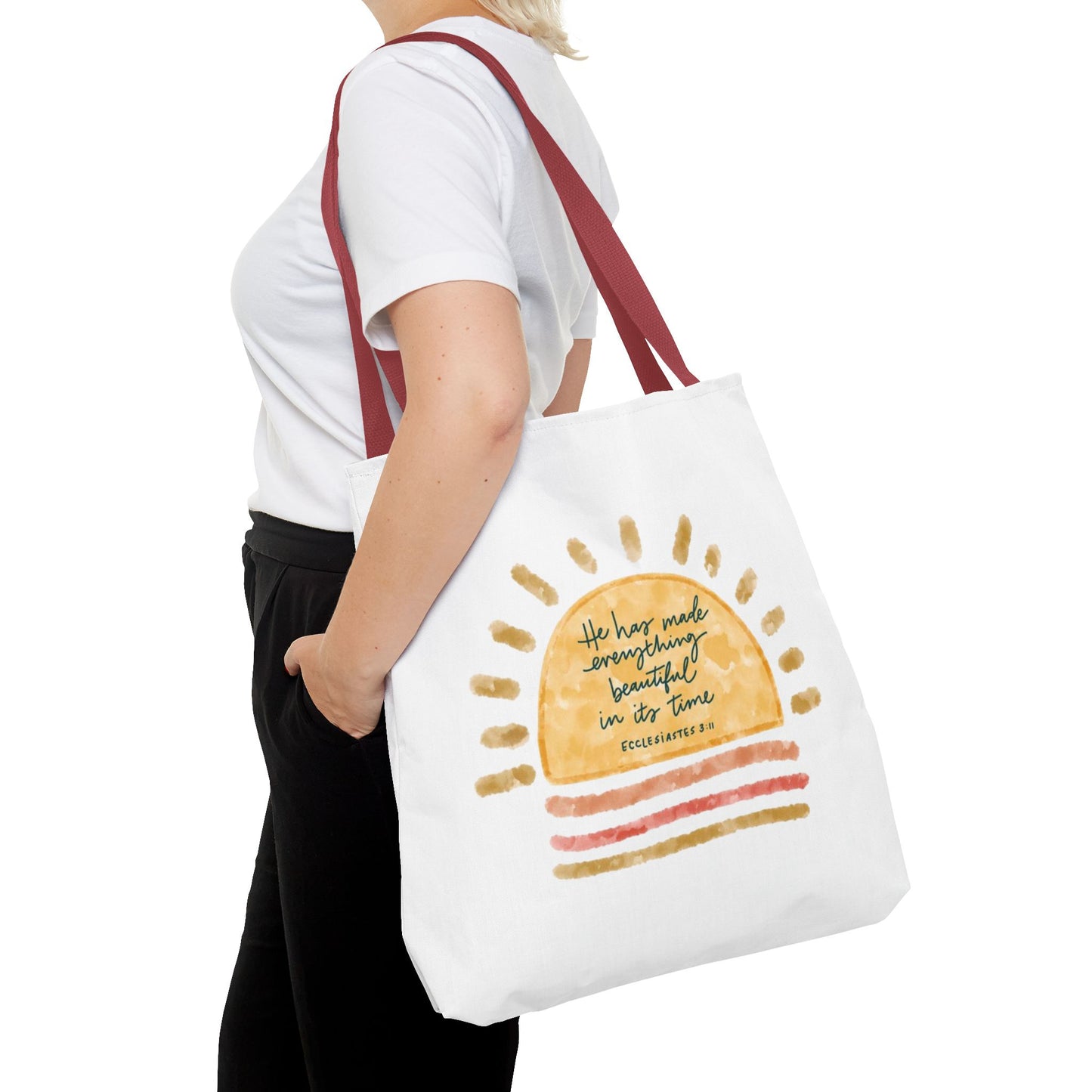 Inspirational Sun Tote Bag