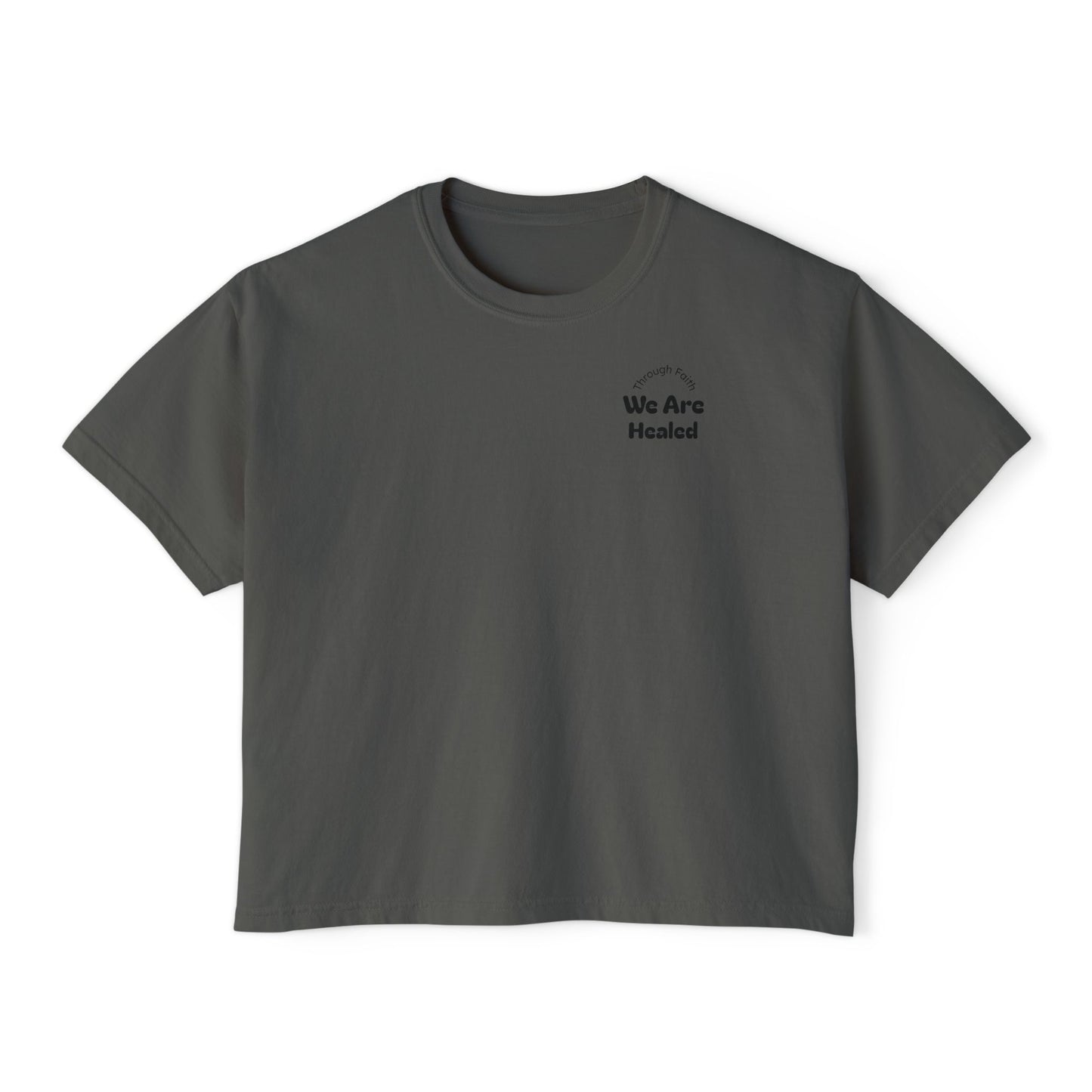Women's Boxy "Faith" Tee