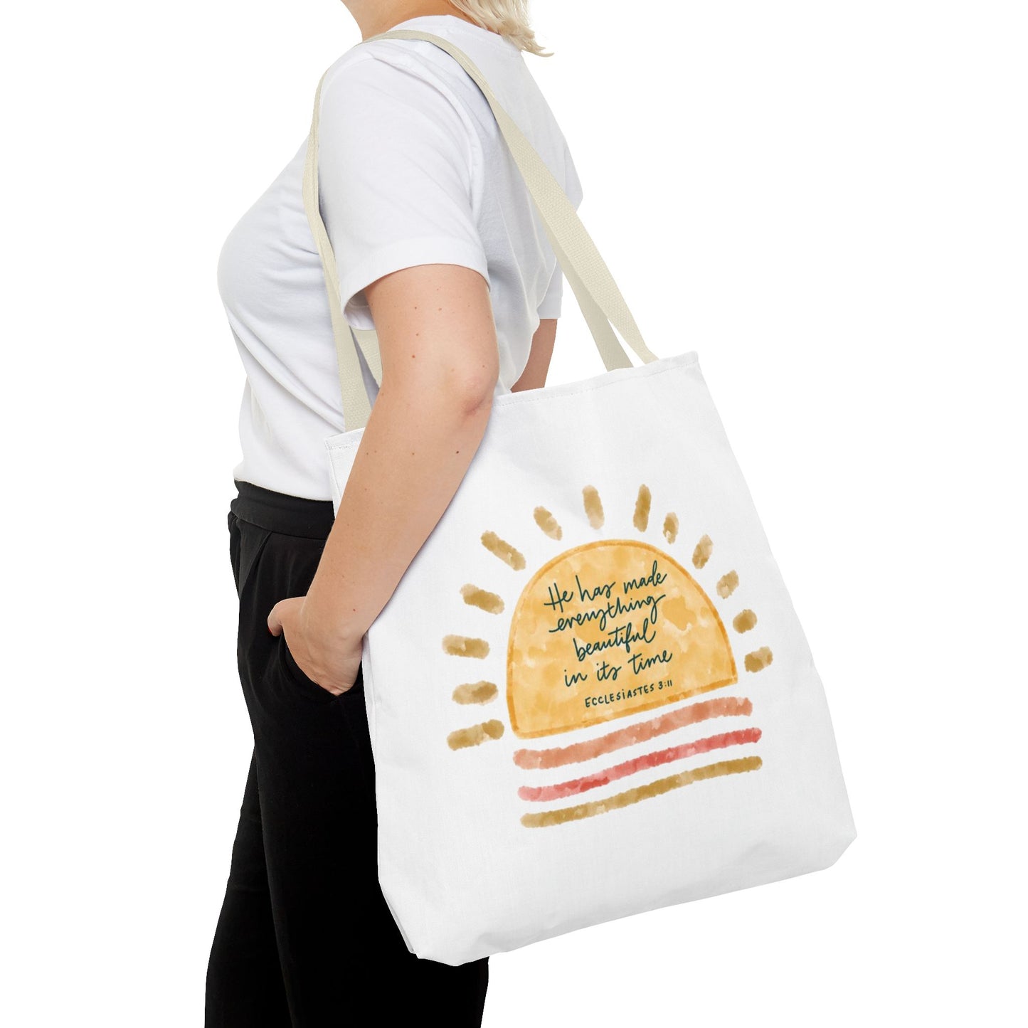 Inspirational Sun Tote Bag