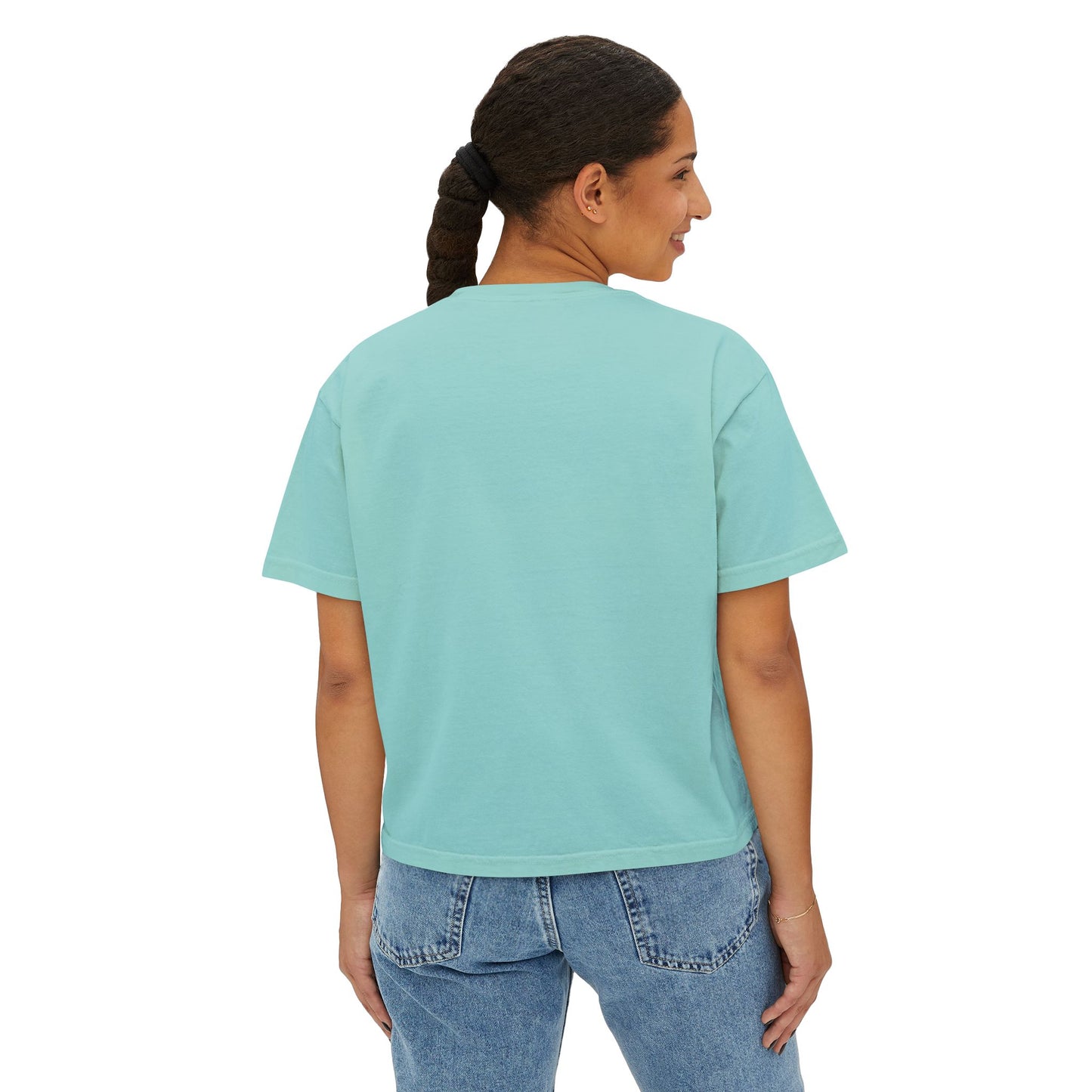 Women's Boxy "Faith" Tee