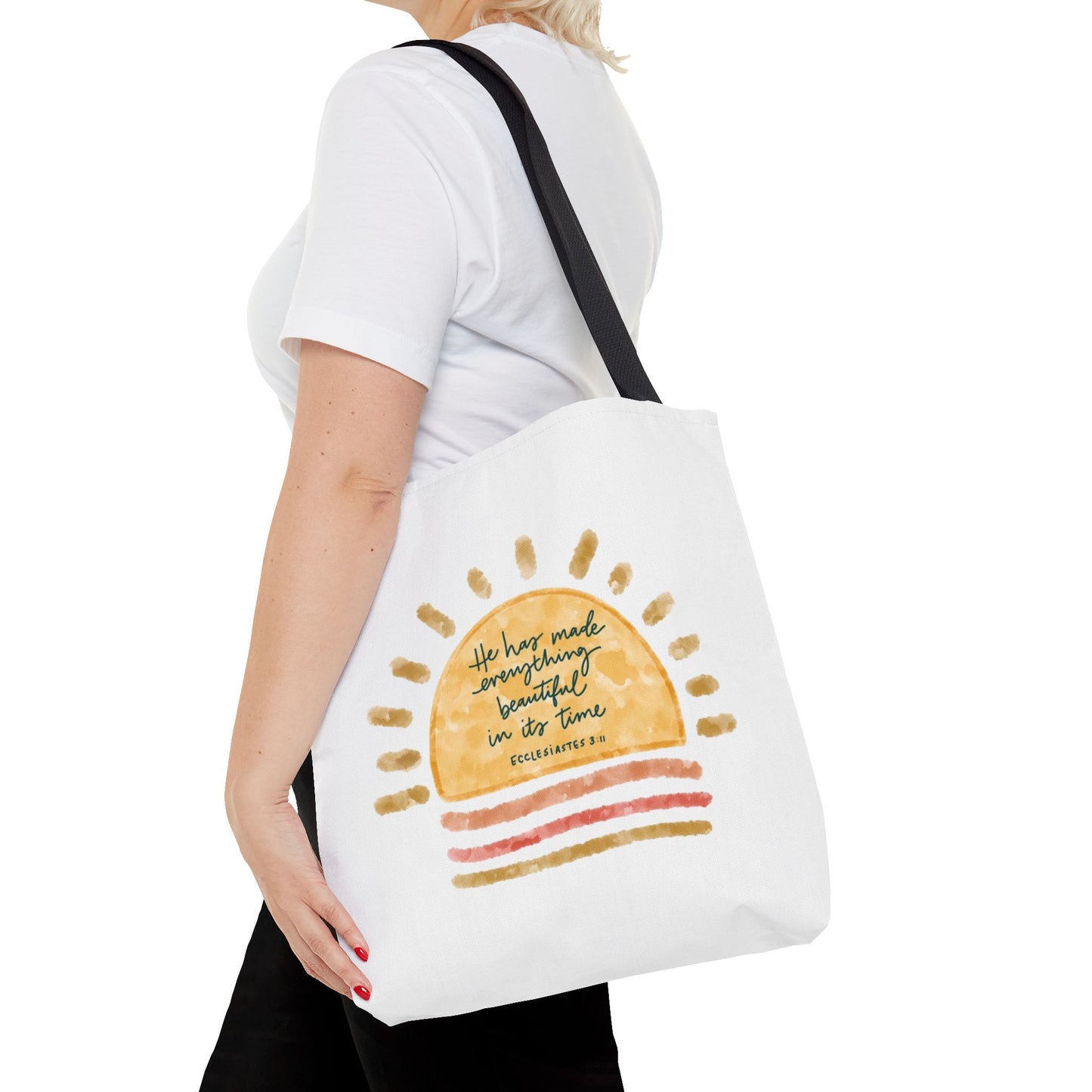 Inspirational Sun Tote Bag