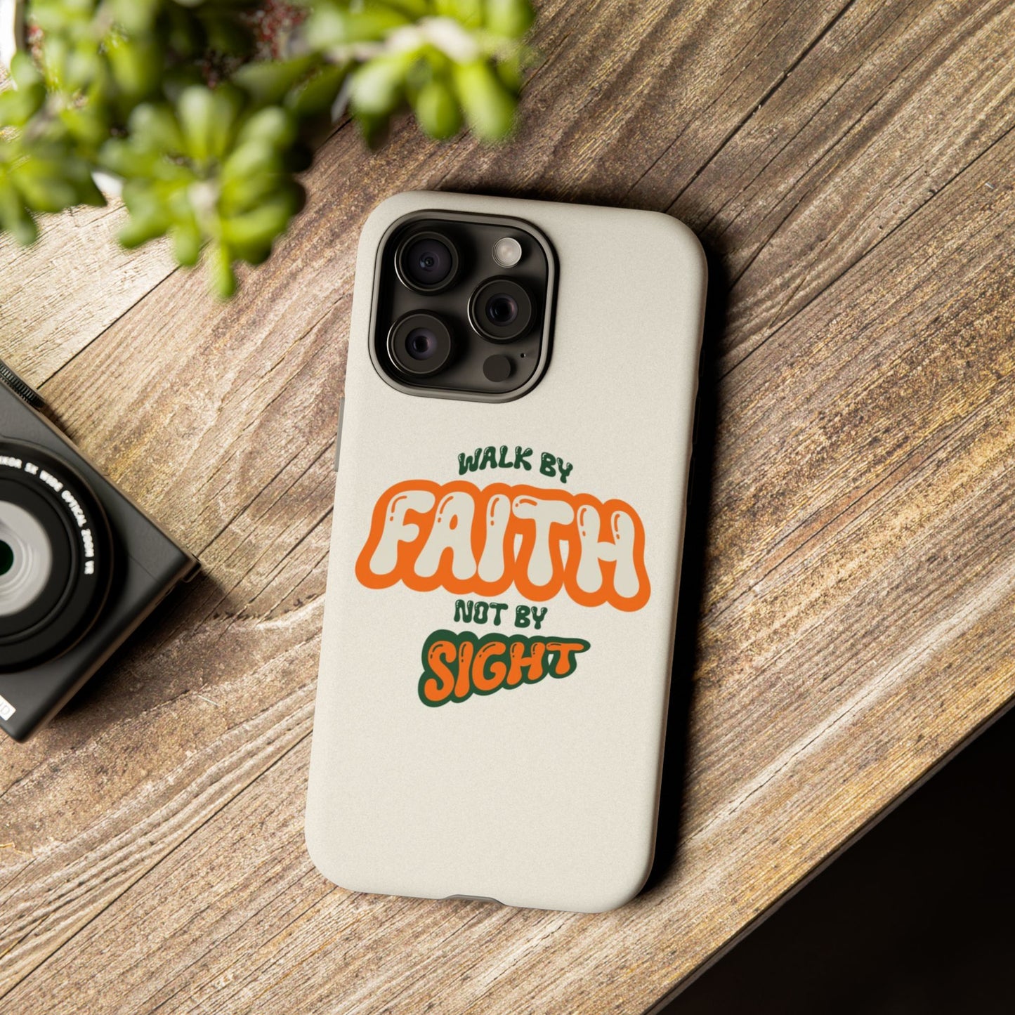 Faith-Inspired Phone Case "Walk by Faith"