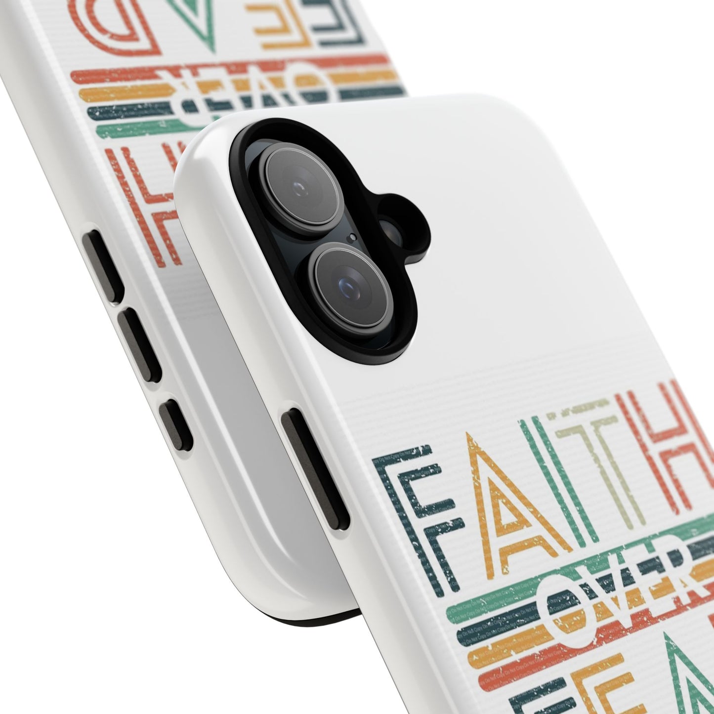 Faith Over Fear Phone Case, Tough Cases