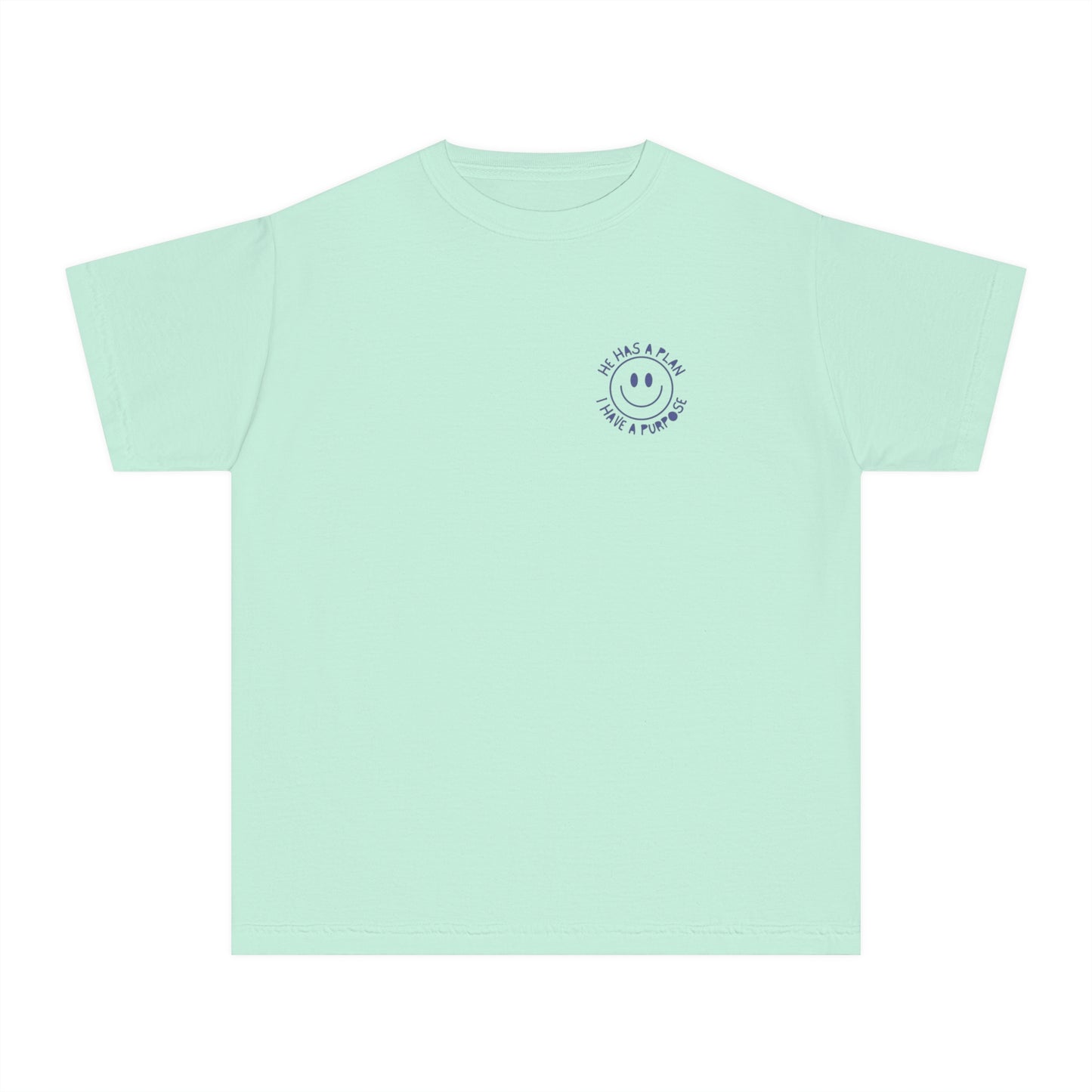Youth Smiley Face Midweight Tee