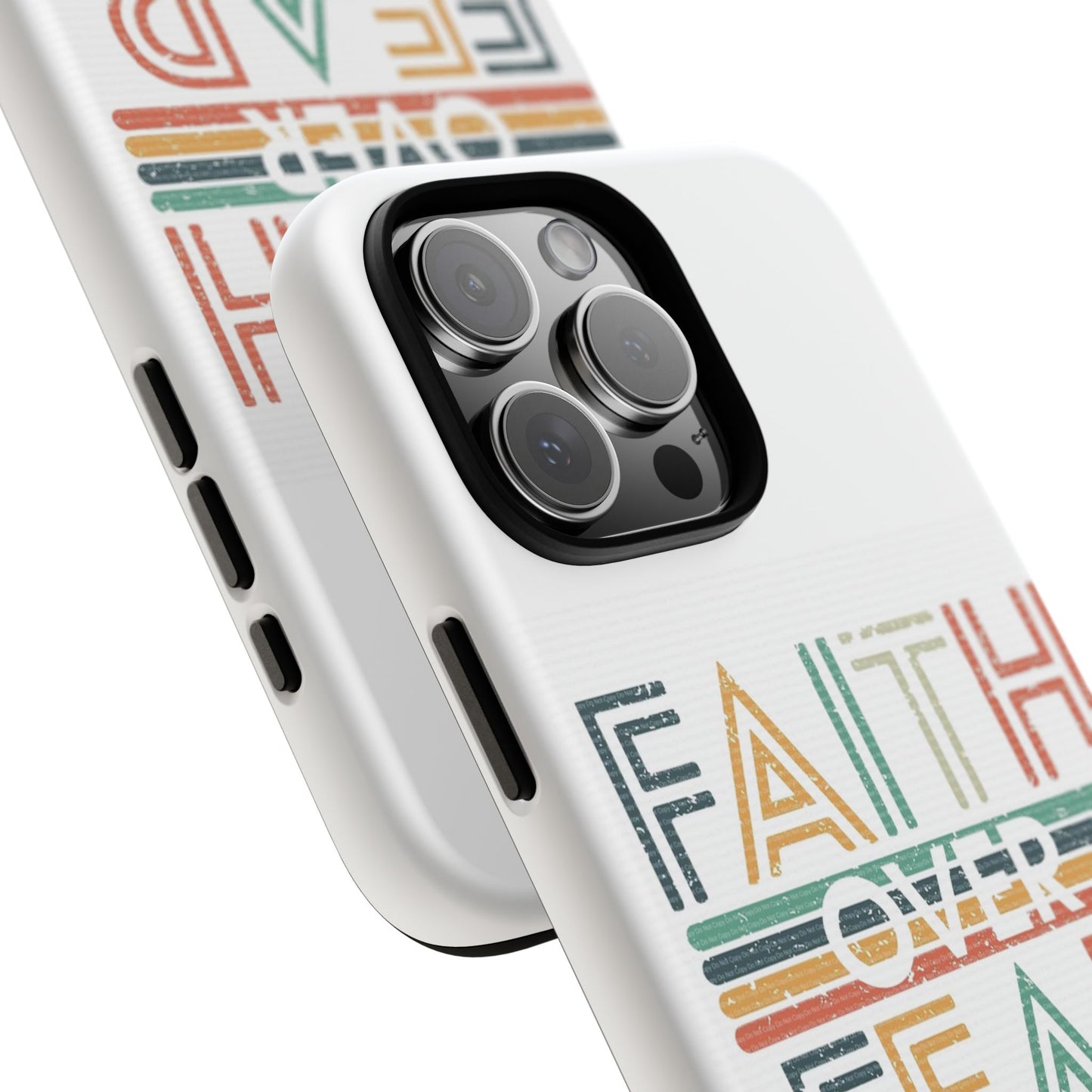 Faith Over Fear Phone Case, Tough Cases