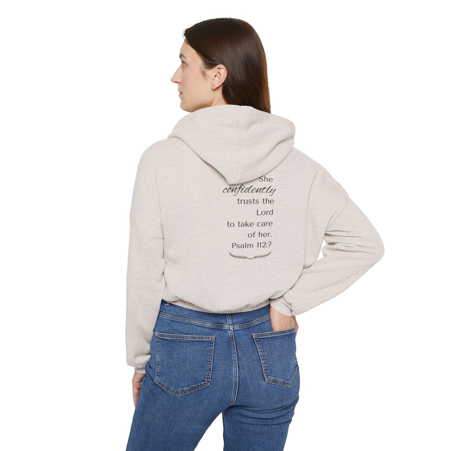Women's Cinched Bottom Hoodie"Daughter of the Most High"