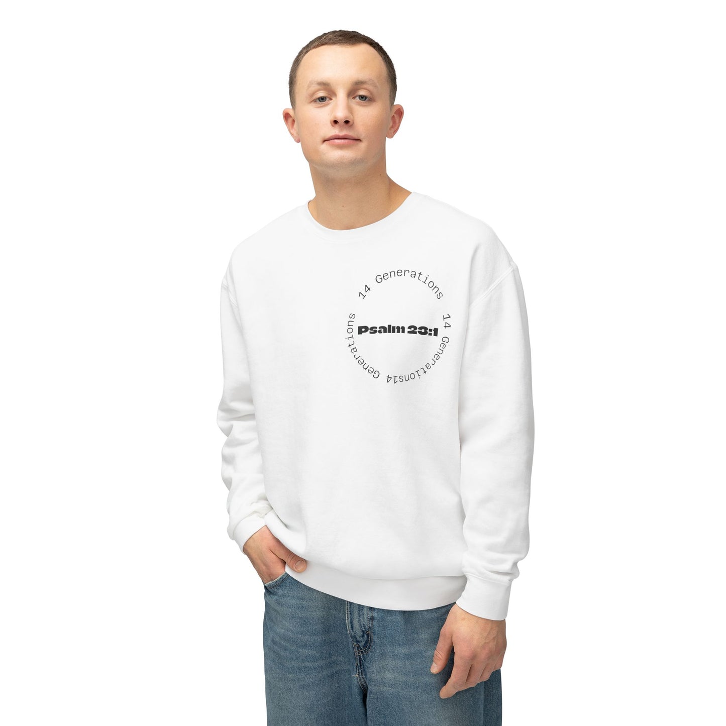 Lightweight Crewneck Psalm 23 Sweatshirt