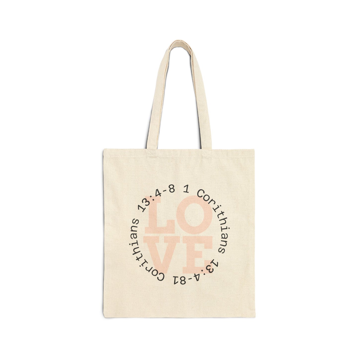 Cotton Canvas Tote Bag